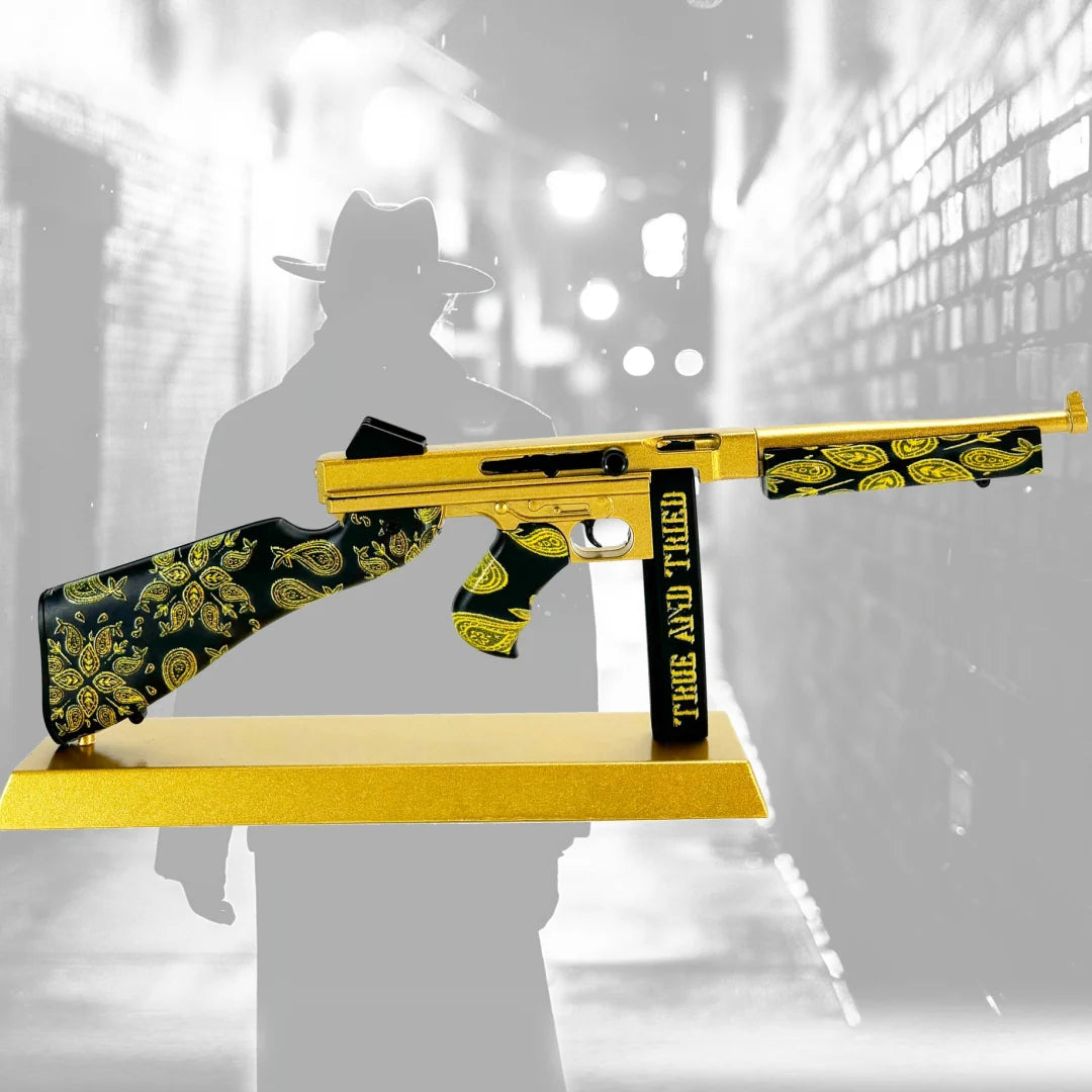 Thompson Mobster model in gangster themed scene
