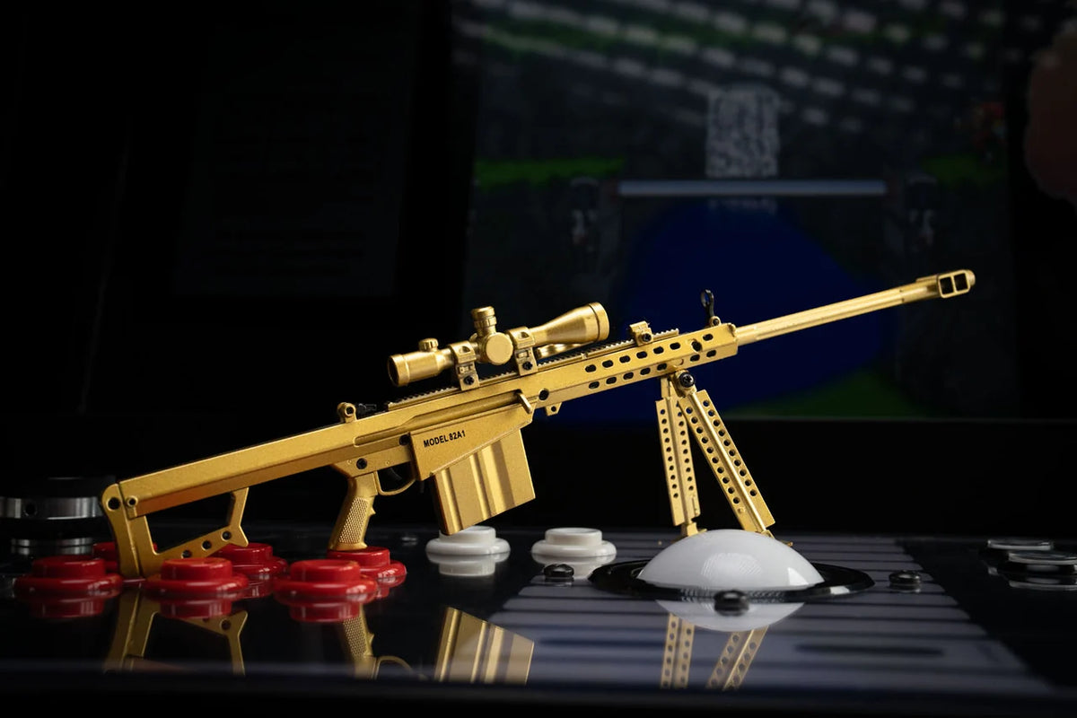 Barrett 50 Cal Gold Chest Candy miniature model