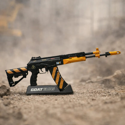 AK-12 Contractor limited edition model on display stand