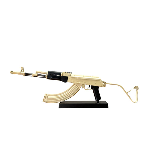 AK47 Desert Rat Coyote Wirestock model on white background