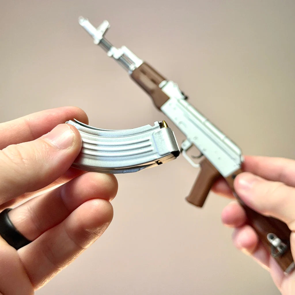 AK47 Silver model feature view