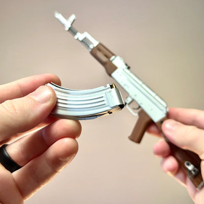 AK47 Silver model feature view