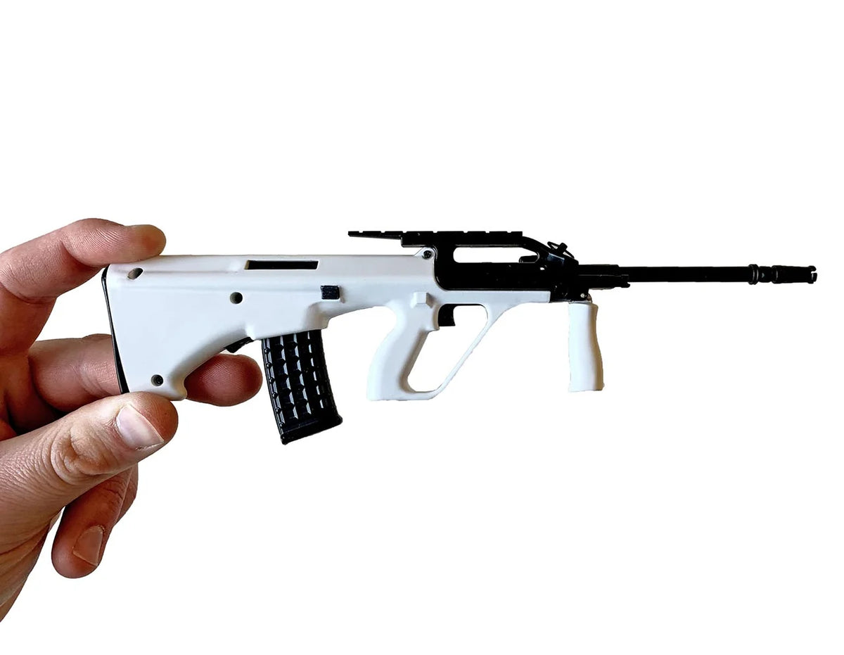 Bullpup model in hand