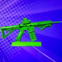 AR15 Green Cel-Shaded "Slime" Limited Edition