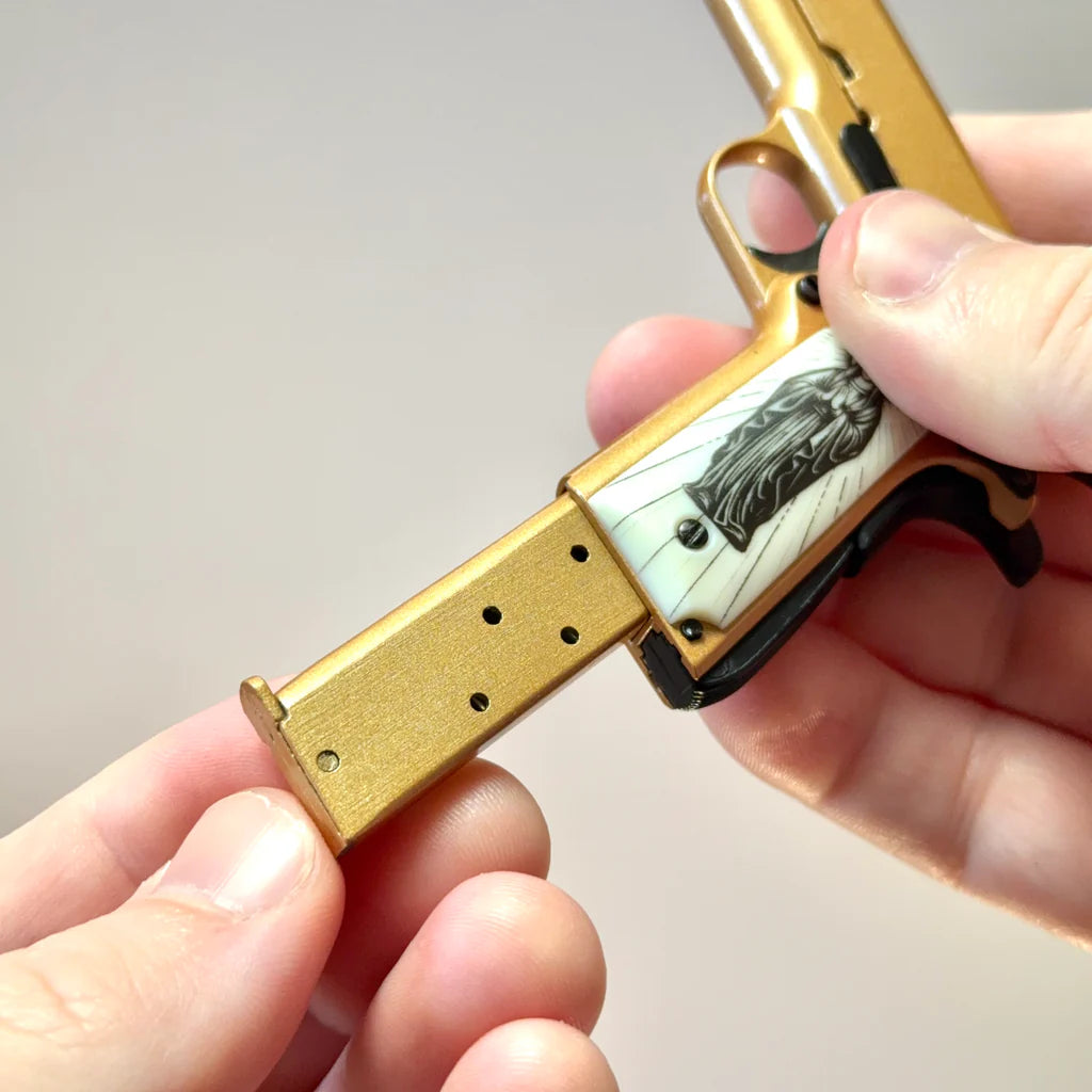 El Jefe gold 1911 model product photo