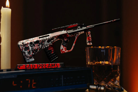 Bad Dreams Bullpup model in Halloween setting