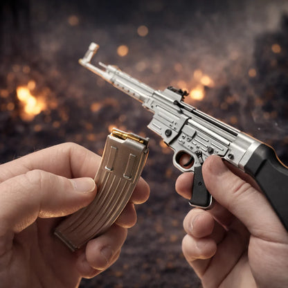 STG44 Silver Model with detachable curved magazine and dummy rounds