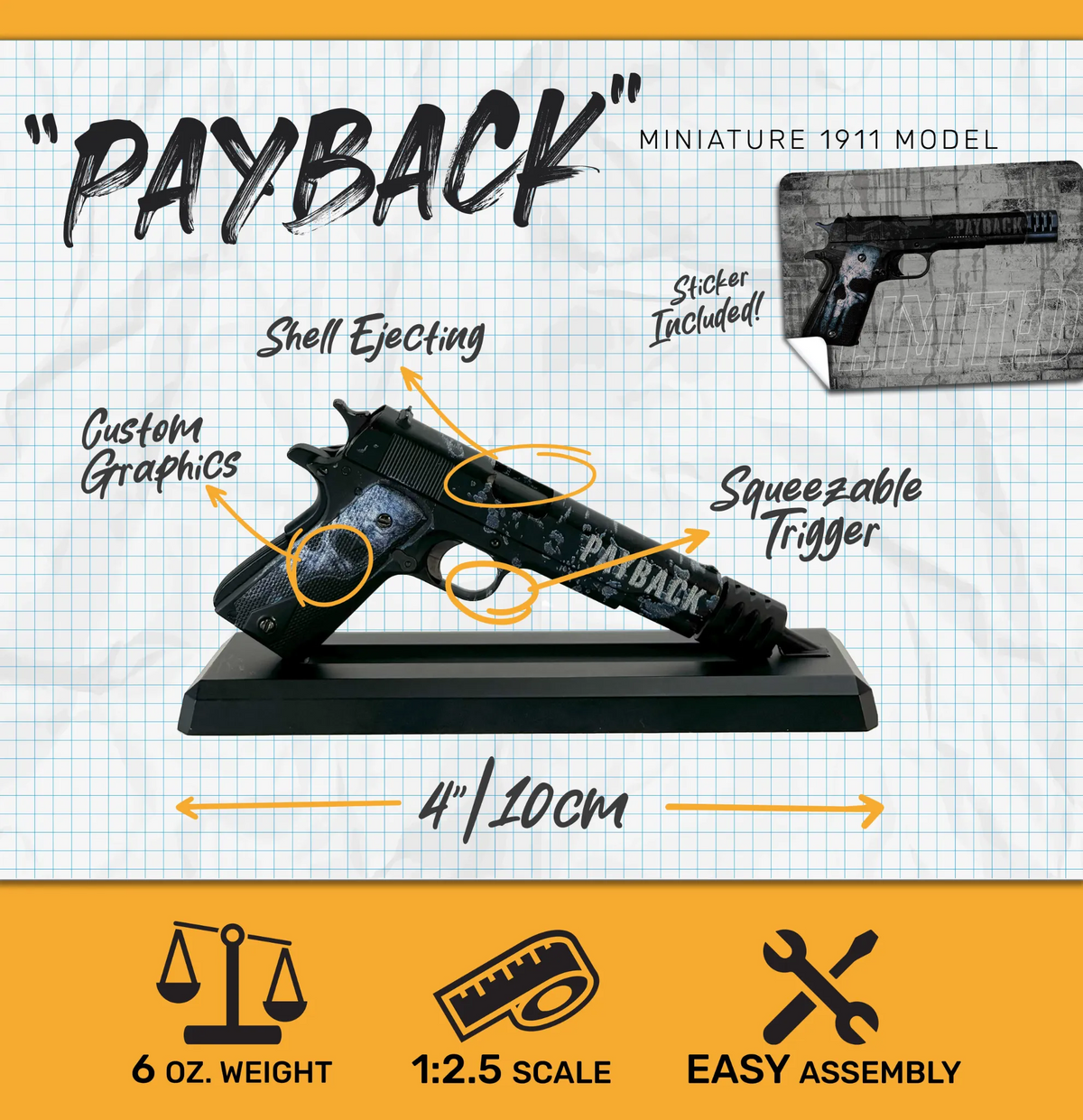 1911 Payback product features and scale