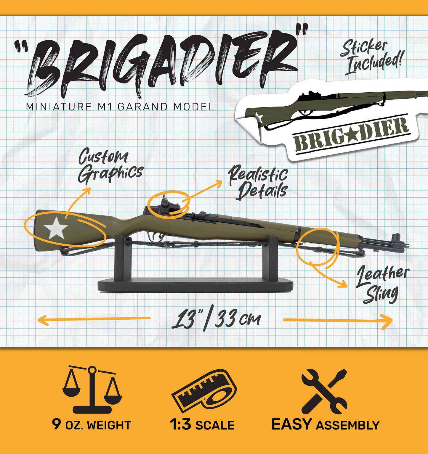 M1 Garand "Brigadier" - Limited Edition