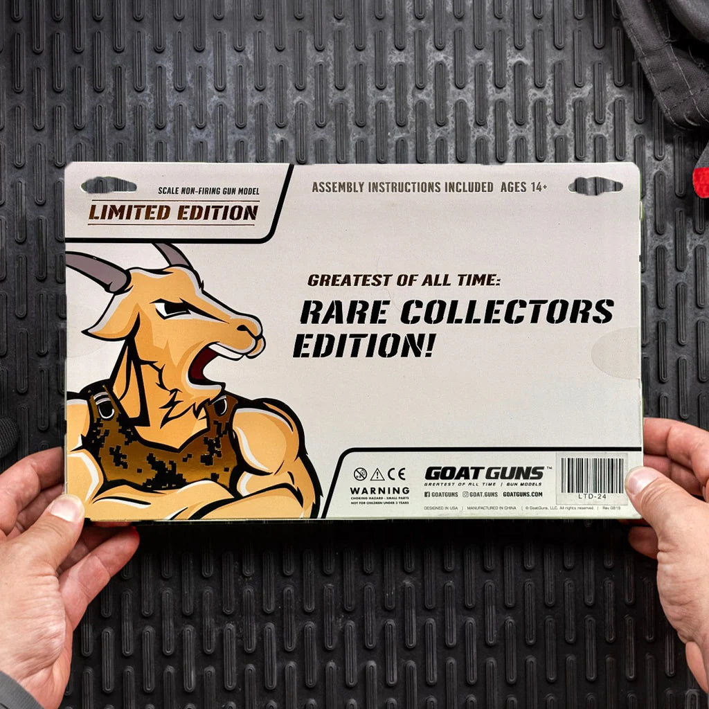 Limited edition packaging back