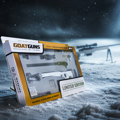 White Yeti limited edition packaging in snow