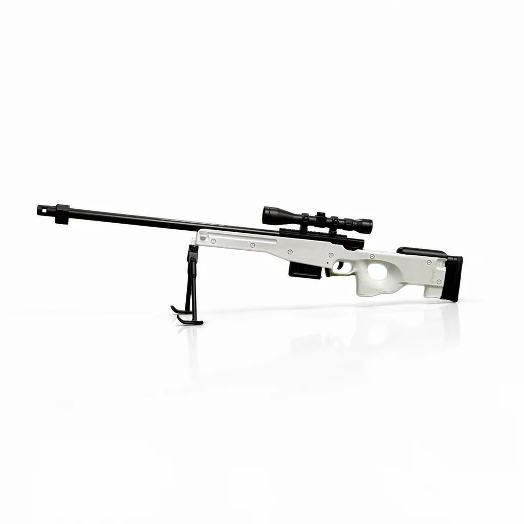 White Yeti sniper model reverse side